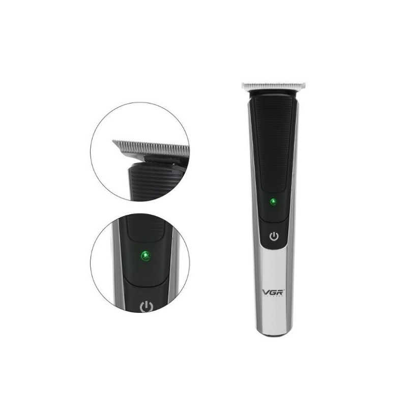 Машинка для стрижки волосся бездротова акумуляторна VGR V-926