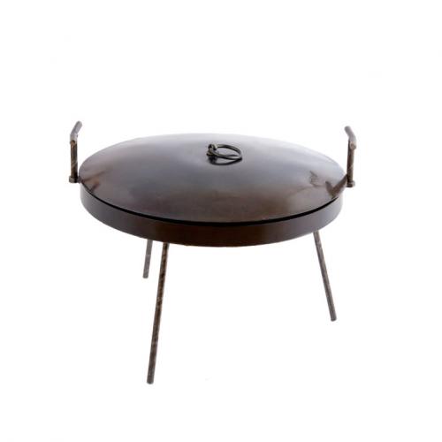 Набір-комплект мангал сковорідки з кришкою та чохлом діаметром 30 см. BroniDisk T-MB27275 Набір-комплект мангал сковорідки з кришкою та чохлом діаметром 30 см. BroniDisk T-MB27275