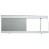 Екран під ванну The MIX Кріплення carbon silver 190 см