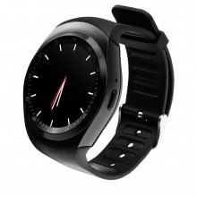 Розумний годинник Media-Tech ROUND WATCH GSM MT855 Чорний (MT855)