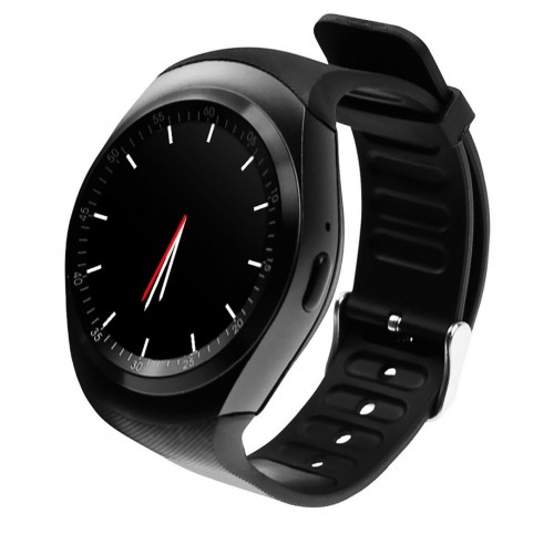 Розумний годинник Media-Tech ROUND WATCH GSM MT855 Чорний (MT855)