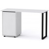 Стіл письмовий Лофт-5 Компаніт Німфея альба (120х50х72,8 см)