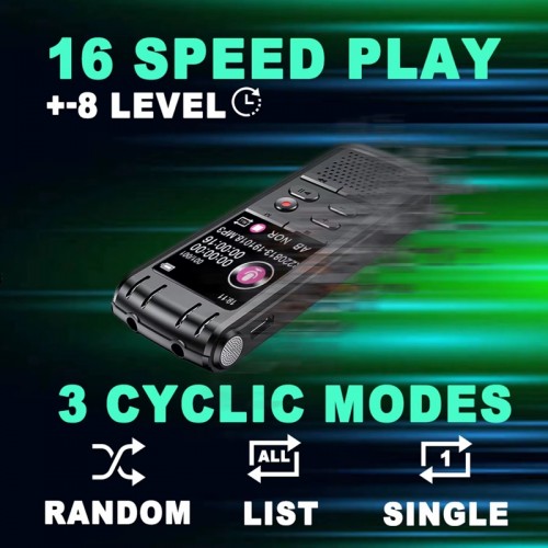 Диктофон з шумозаглушенням та лінійним входом Savetek GS-R58 32 Гб (101148-32) Диктофон з шумозаглушенням та лінійним входом Savetek GS-R58 32 Гб (101148-32)