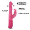 Вібратор-кролик Dorcel Baby Rabbit Magenta 2.0 з перлинним масажем і головкою, що обертається в інтернет супермаркеті PbayMarket!