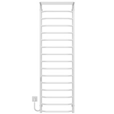 Рушникосушарка електрична Трапеція з полицею П16 500х1700 Deffi Білий WD03 (C.TP.170.50.16.E.W.L.3)