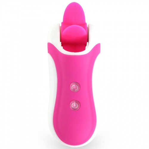 Стимулятор з імітацією оральних пестощів FeelzToys - Clitella Oral Clitoral Stimulator Pink в інтернет супермаркеті PbayMarket!