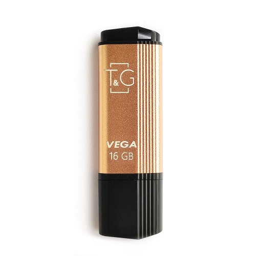 Флеш-накопичувач USB 16GB T&G 121 Vega Series Gold (TG121-16GBGD) в інтернет супермаркеті PbayMarket!