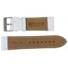Ремінець для годинника Mykhail Ikhtyar зі шкіри 24 мм Білий (S001-24S white)