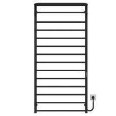 Рушникосушарка електрична Lux Hotel П14 700х1500 Deffi Чорний JD04 (A.LH.150.70.14.E.B.R.2)