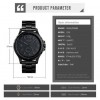 Класичний чоловічий годинник Skmei 1513 black