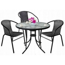 Cадові меблі Jumi Bistro Black-3