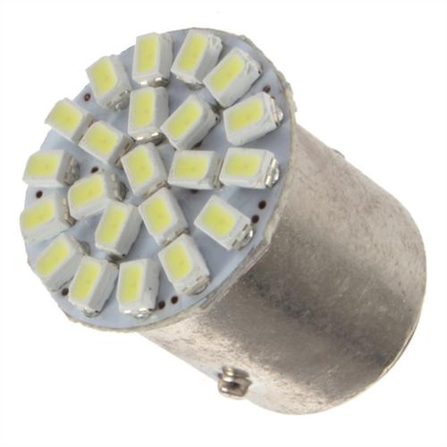 Світлодіодна лампа AllLight T25 22 діода 1206 1156 BA15S 24V WHITE