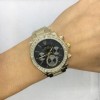 Наручний годинник жіночий Clockhouse Rolex Золотистий (IBW490YB)