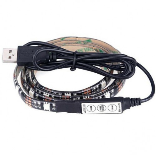 Світлодіодний стрічка з пультом UKC LED RGB 5050 Bluetooth