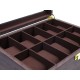 Шкатулка для зберігання годинників Craft 10WB.JW.BR Коричневий