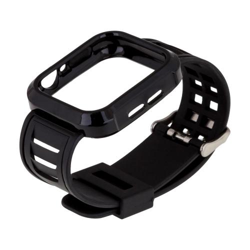 Ремінець силіконовий футляр ANCHOR Watch Band Apple Watch 42-44 mm Black Ремінець силіконовий футляр ANCHOR Watch Band Apple Watch 42-44 mm Black