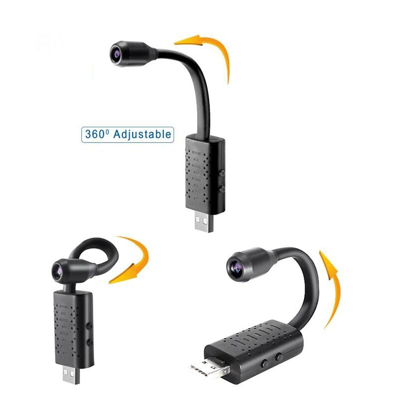 Wifi камера USB на гнучкому шлейфі Jianshu U21, запис 640х480P, без акумулятора, Iwfcam app