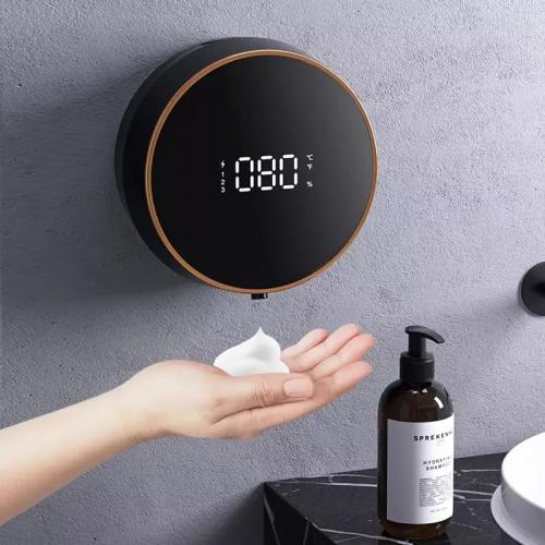 Сенсорний диспенсер настінний дозатор для мила Zhiya Soap Dispenser MYX-W1 Black