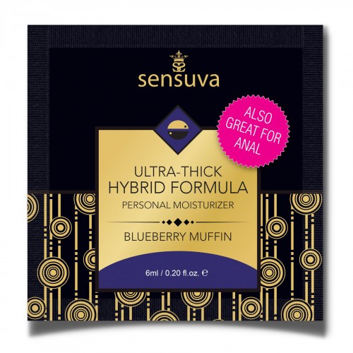 Пробник густої змазки Sensuva - Ultra-Thick Hybrid Formula Blueberry Muffin (6 мл) в інтернет супермаркеті PbayMarket!