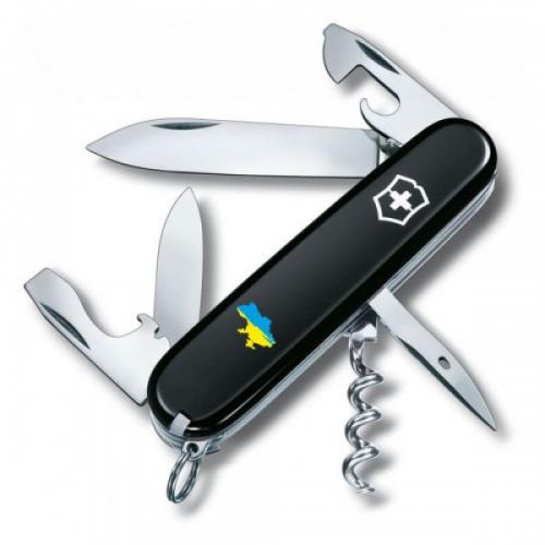 Ніж Victorinox Spartan Ukraine 91мм Карта України син-жо вт. (1049-Vx13603.3_T1166u) Ніж Victorinox Spartan Ukraine 91мм Карта України син-жо вт. (1049-Vx13603.3_T1166u)
