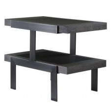 Кавовий журнальний столик у стилі Loft NS-557 600x750x450 мм Черный
