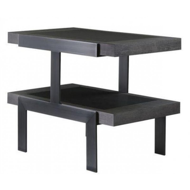 Кавовий журнальний столик у стилі Loft NS-557 600x750x450 мм Черный