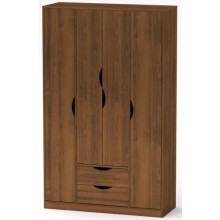 Шафа для речей Любов Компанит Горіх екко (120х44,8х195 см)