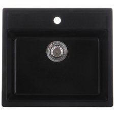 Мийка кухонна ZERIX ZS-5751S-14 Чорний металік (ZX4602)