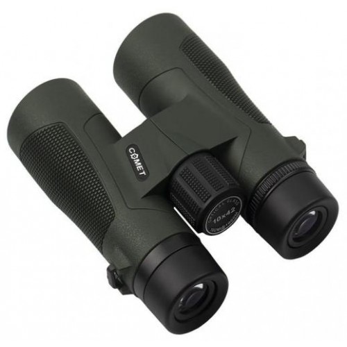 Бінокль Comet W13 (10x42A) waterproof зелений, в чохлі