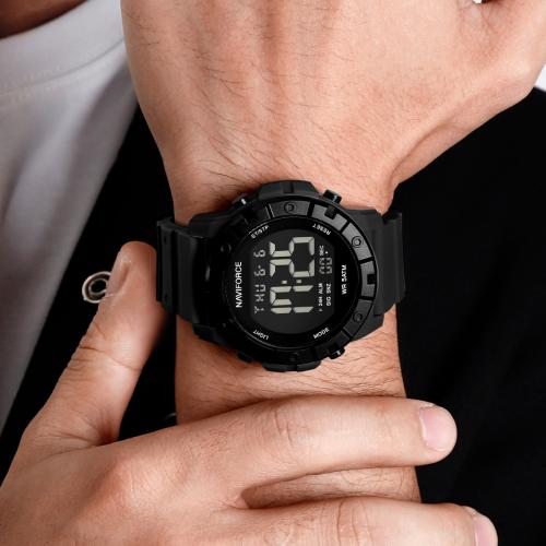 Наручний годинник чоловічий NaviForce Professional Чорний (3273)