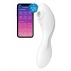 Вакуумний смарт-стимулятор із вібрацією Satisfyer Curvy Trinity 5 (White), керування зі смартфона в інтернет супермаркеті PbayMarket!