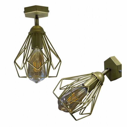 Бра в стилі лофт MSK Electric Milan NL 538-1 G Бра в стилі лофт MSK Electric Milan NL 538-1 G