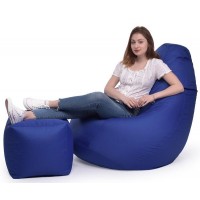 Крісло Мішок Груша Оксфорд 150х100 Студія Комфорту Великий синій Крісло Мішок Груша Оксфорд 150х100 Студія Комфорту Великий синій