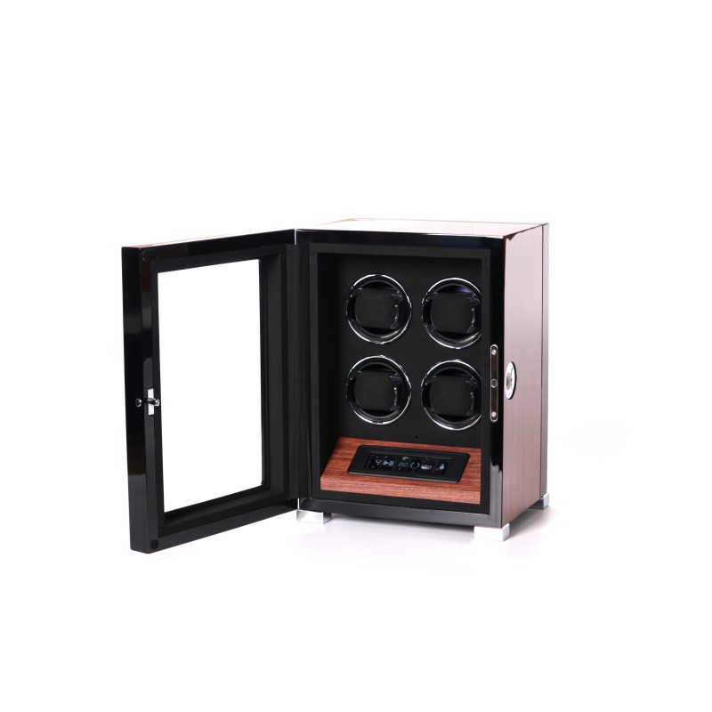 Скринька Salvadore для підзаводу 4 годинників F140/BL 4x4 Коричневий