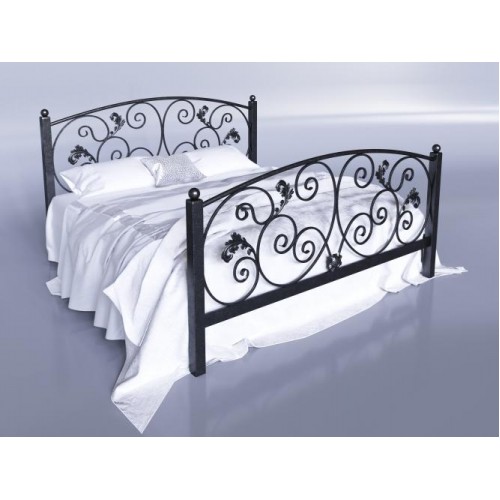 Ліжко Tenero Магнолія 1600х2000 мм Чорний (100000163) Ліжко Tenero Магнолія 1600х2000 мм Чорний (100000163)