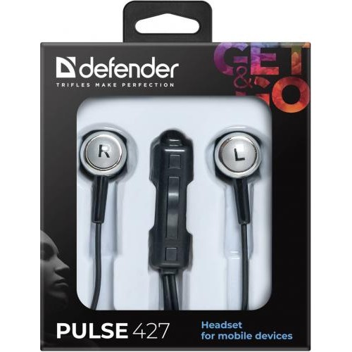 Гарнітура Defender Pulse 427 Black/Silver (63427) (6232787) в інтернет супермаркеті PbayMarket!