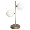 Настільна лампа Candellux Kama 28x42 см Латунь (42-73433)