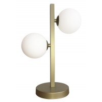 Настільна лампа Candellux Kama 28x42 см Латунь (42-73433)
