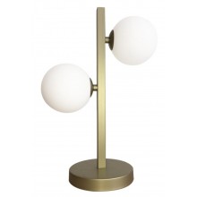 Настільна лампа Candellux Kama 28x42 см Латунь (42-73433)