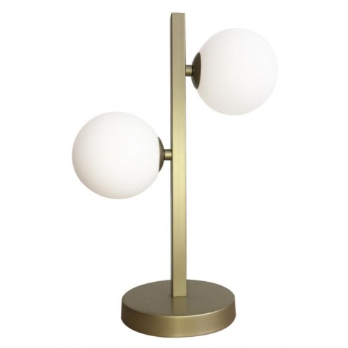 Настільна лампа Candellux Kama 28x42 см Латунь (42-73433)