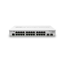 Комутатор MikroTik CRS326-24G-2S+IN (24x1G, 2xSFP+, L3, настільний)
