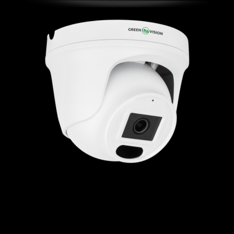 Купольна IP камера GreenVision GV-166-IP-M-DIG30-20 POE