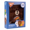 Блокнот пухнастий YES Line Friends Brown (151745) в інтернет супермаркеті PbayMarket!