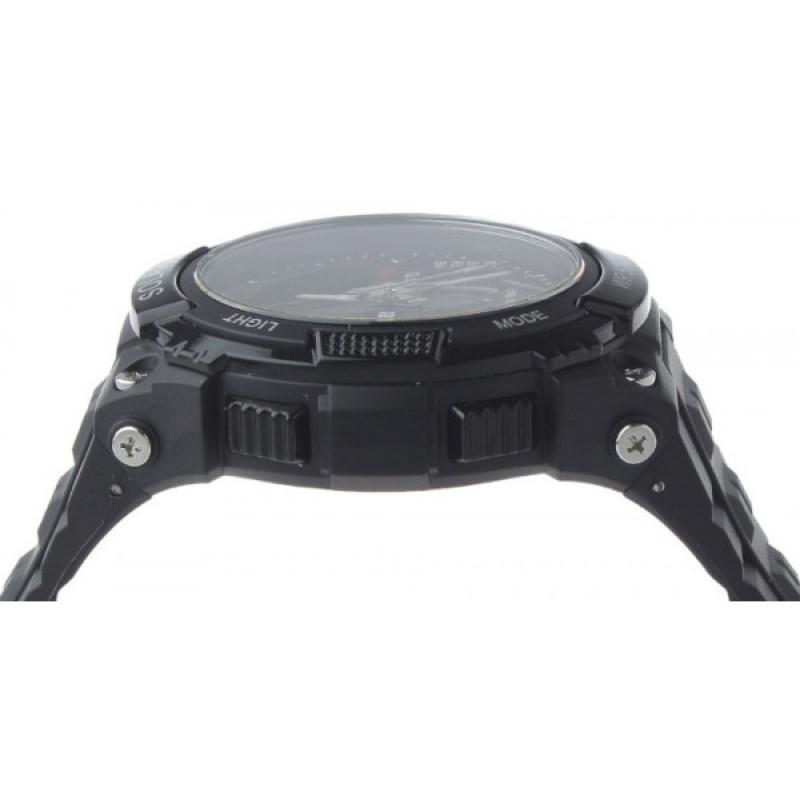 Чоловічий спортивний годинник Skmei 1049 із сонячною батареєю Чорний