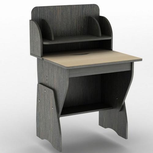 Стіл комп'ютерний Тиса Мебель СУ-17 Венге Молочний 970x630x650 мм