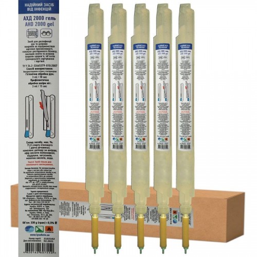 Набір Ручка з дозатором антисептика та картриджі 5 шт PULLCLEAN Білий (KIT-PCX-1001W)