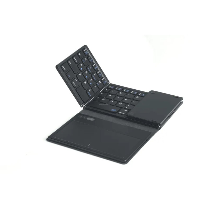 Бездротова складана клавіатура із сенсорною панеллю та цифровим блоком (numpad) Sandy Gforse IQ – 78