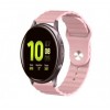 Ремінець BeWatch для Amazfit BIP | Bip Lite | Bip U/Pro/Mini | GTS | GTS 2(E) | GTR 42mm силіконовий 20мм Wave Світло-рожевий (1010705)