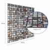 Самоклеюча алюмінієва плитка Sticker Wall 300х300х3 мм Різнокольоровий (SW-00001926)