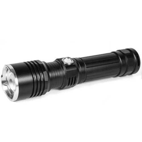 Ліхтар Quantum ручний Solid-M 10W LED з USB + Li-ion18650/1500mAh, blister Ліхтар Quantum ручний Solid-M 10W LED з USB + Li-ion18650/1500mAh, blister